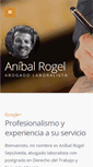 Mobile Screenshot of anibalrogel.com